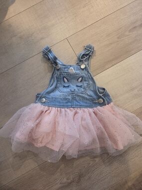 OshKosh B'gosh Pink Lined Denim Skirt - 9M